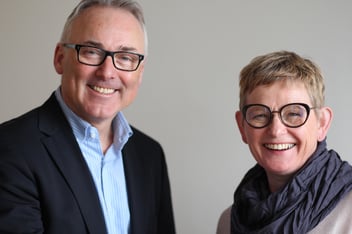 Lederskifte. Knut Efskin går ut av NiT-styret etter maksimal «tjenestetid», som er åtte år – de siste fem som styreleder. Han avløses av Eli Arnstad, som går direkte inn i styrelederrollen. Foto: Kenneth Stoltz